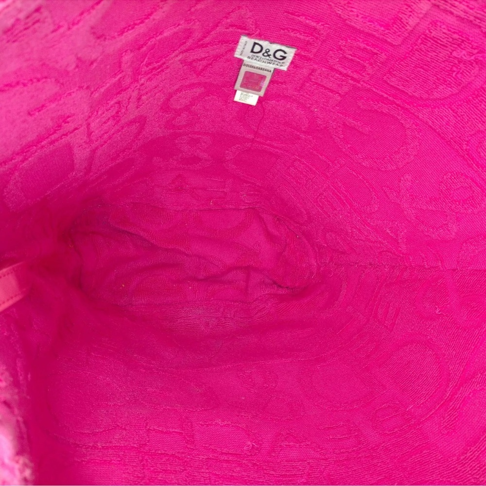 Dolce & Gabbana Pink Beach Tote Bag - Picture 7 of 10